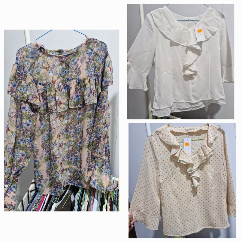 Blouse/Atasan model Ruffle-ruffle