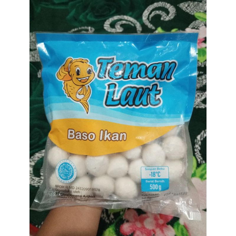 

Teman Laut Bakso Ikan / Udang kemasan 500 gram