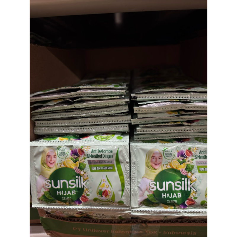 Sunsilk Shampoo Hijab Anti Ketombe isi 12 sachet