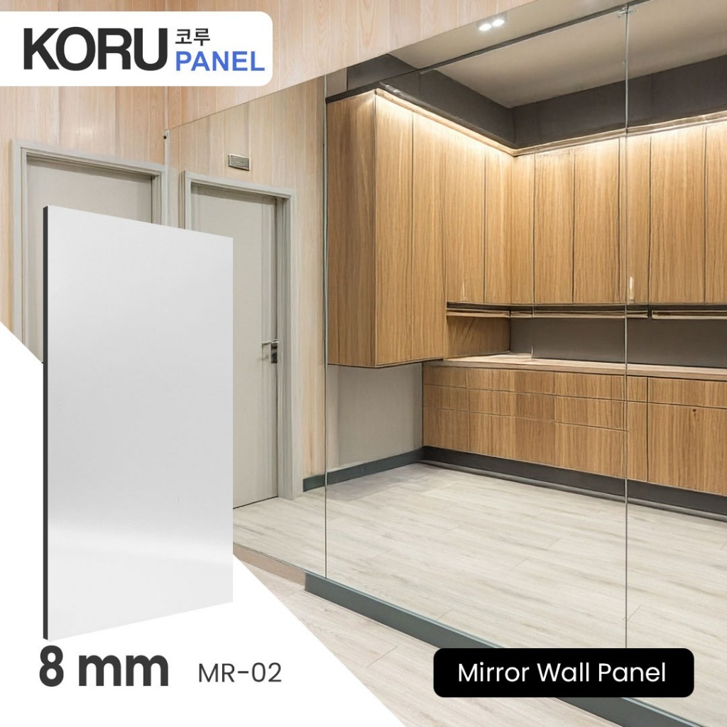 KORU Wall Panel Series Mirror KRP-MR02 8mm