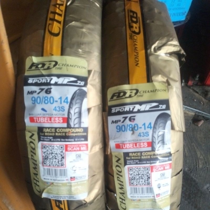 Ban FDR sport mp 76 90/80/14.Ban mp 27 ring 14 original FDR.