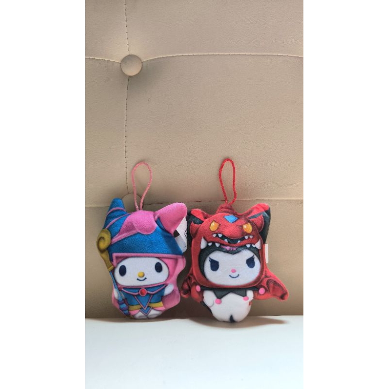 GANTUNGAN KUNCI MCD HELLO KITTY MY MELODY KUROMI X YUGIOH KEYCHAIN