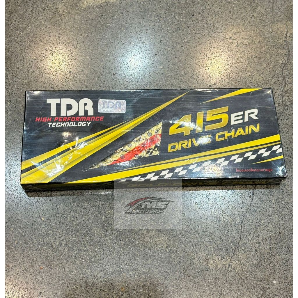 RANTAI MOTOR TDR 415 130 GOLD ER RACING RANTAI MOTOR JUPITER SUPRA SHOGUN REVO ORIGINAL