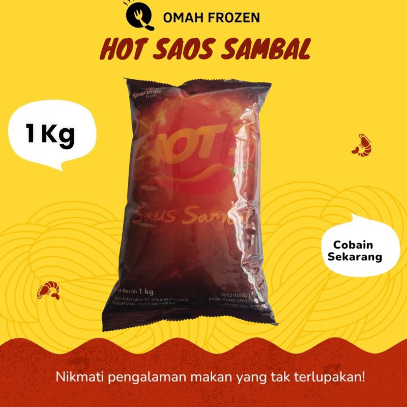 

Hot 1 Saus sambal 1kg