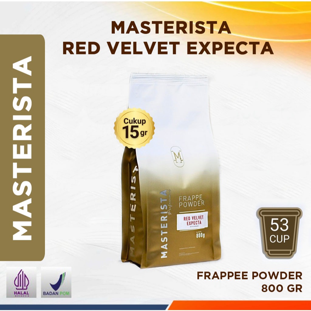 

Bubuk Minuman Masterista Red Velvet 800gr
