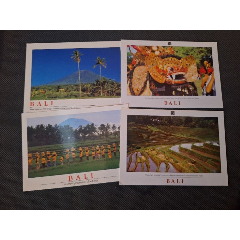 kartu pos bali/bali postcard