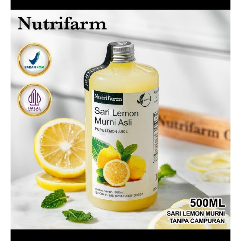 

Sari Lemon Nutrifarm 100%Lemon Asli