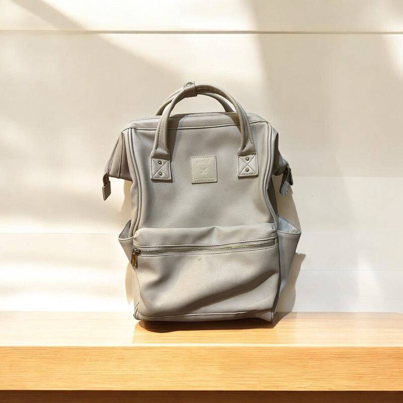 Preloved Anello Leather Backpack 18L