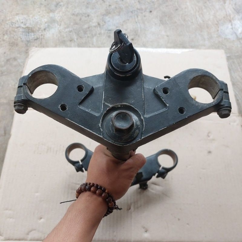 Segitiga Set Kunci Kontak Kawasaki Ninja 250 Karbu, Ninja 250 Fi Original