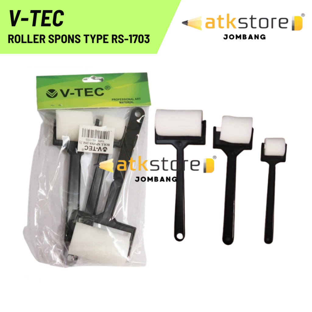 

V-TEC Roller Spons RS-1703 / V-TEC SPOND ROLLER RS-1703 / KUAS ROLLER
