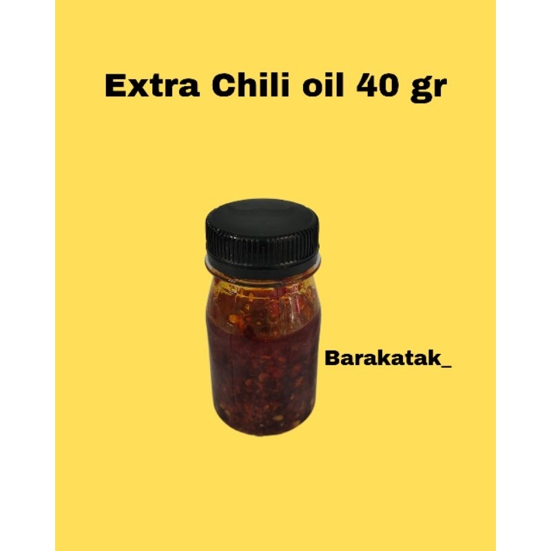 

extra chili oil 40 gr