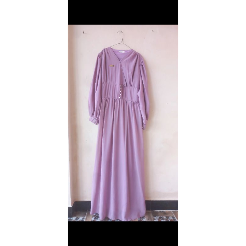 Dress The Violetas Ungu