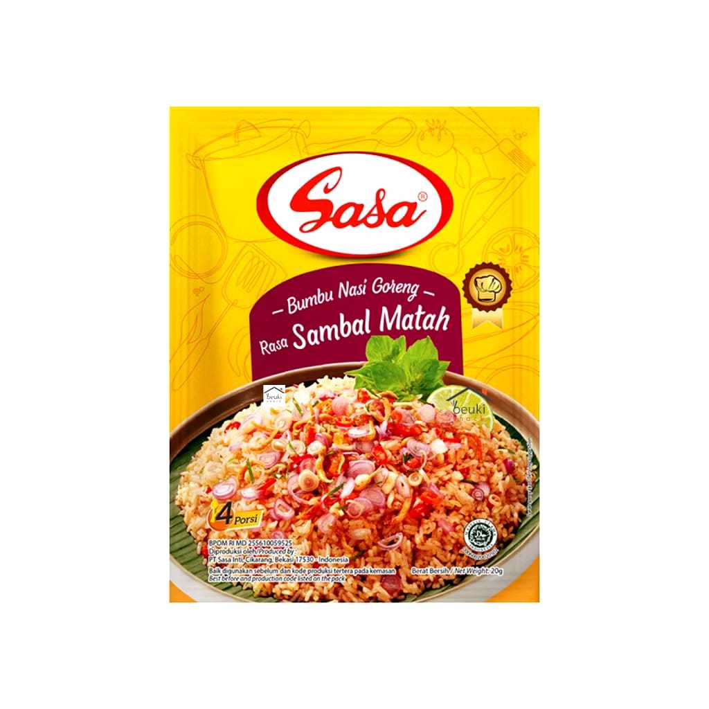 

Sasa Bumbu Nasi Goreng Sambal Matah sachet isi 5pcs