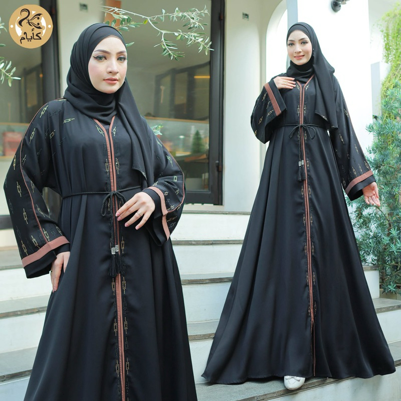 Abaya Sakila kak yam collection new Lebaran