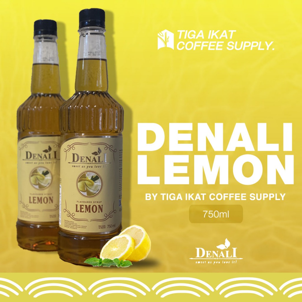 

Denali Sirup Lemon - Coffee Syrup Flavour Lemon - 750 ml