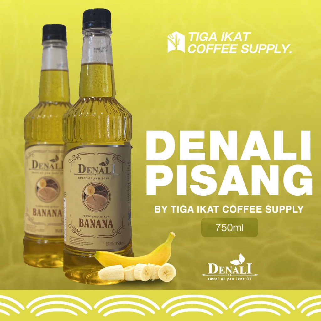 

Denali Banana Sirup Pisang - Coffee Syrup Flavour - 750 ml