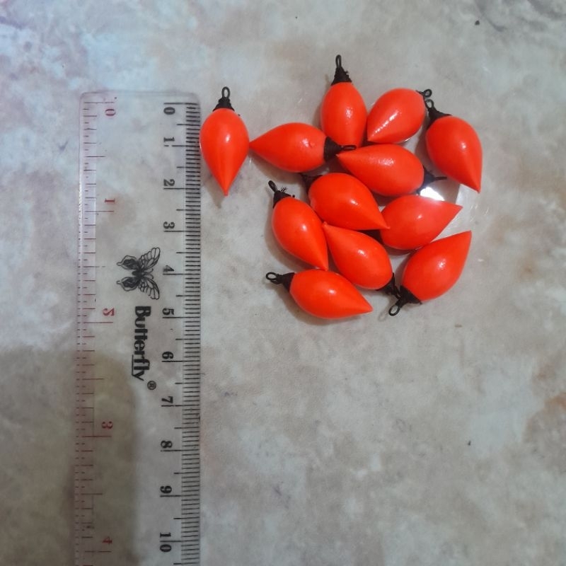 Pelampung Pancing Spon Busa Kecil Model Bawang | Kumbul Pancing Sensitif