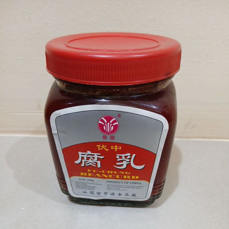 

BeanCurd Fu Chung, Tau Ju Merah Tradisional 250 Gram