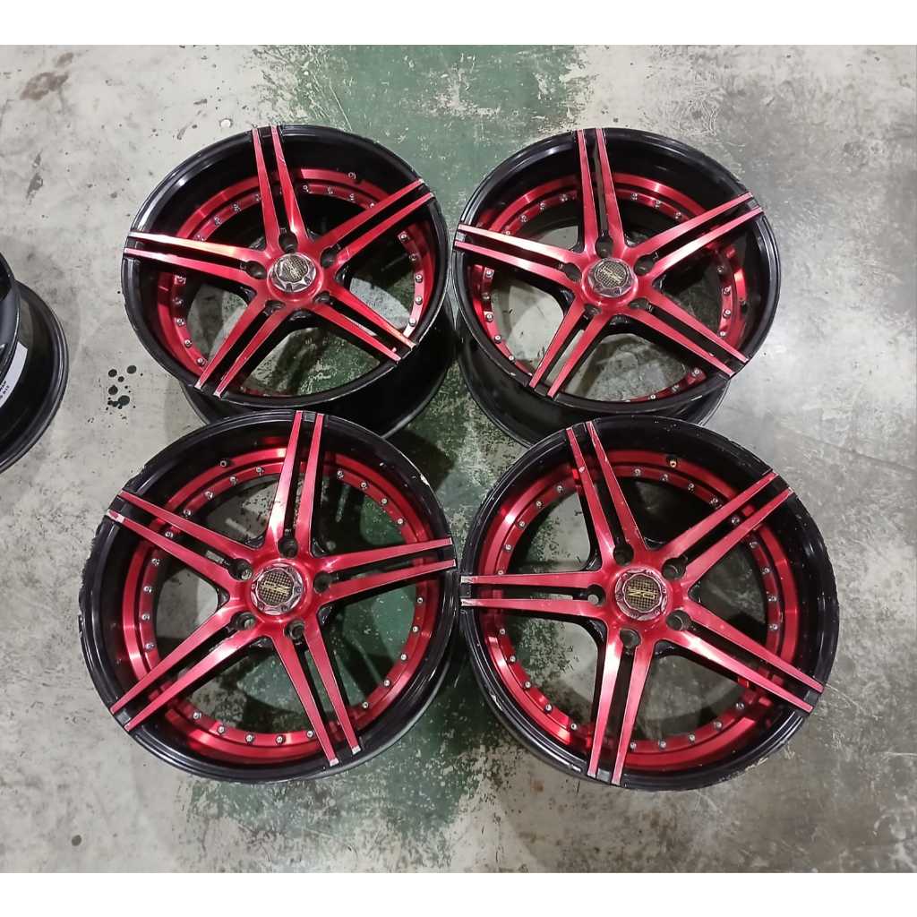 VELG MOBIL SECOND MURAH RACING OZ R17 HOLE 5X114,3 BUAT RUSH INOVA TERIOS CRV XPPANDER