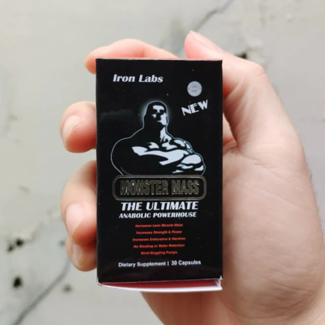 (Bonus Vitamin) Iron Labs  Monster Mass Botol Besar 2nd Gen isi 30 Caps