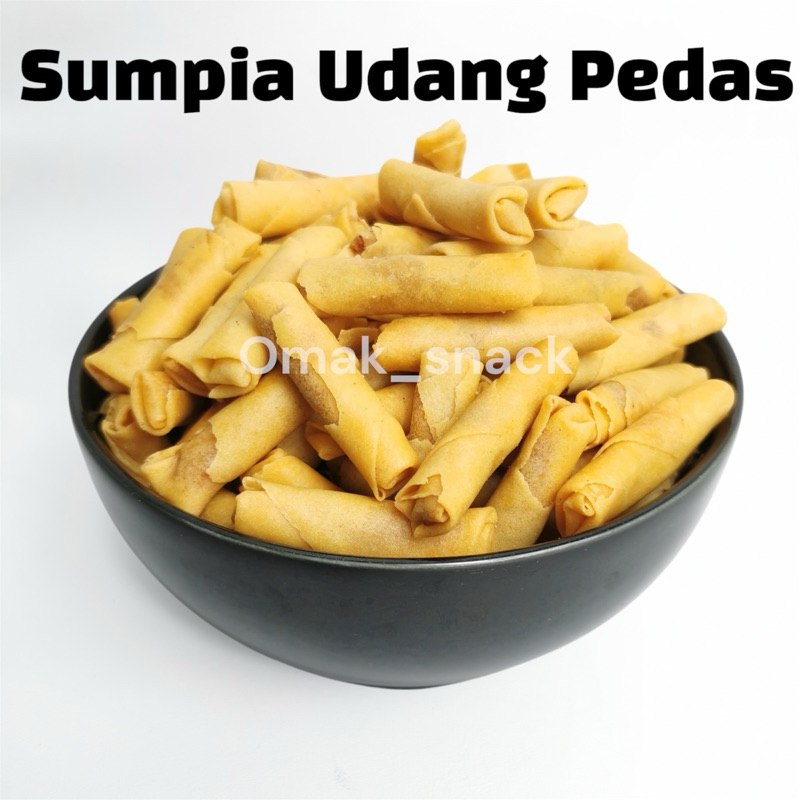 

Sumpia Udang Pedas 250 Gr / Chilli Spring Roll / Omak Snack