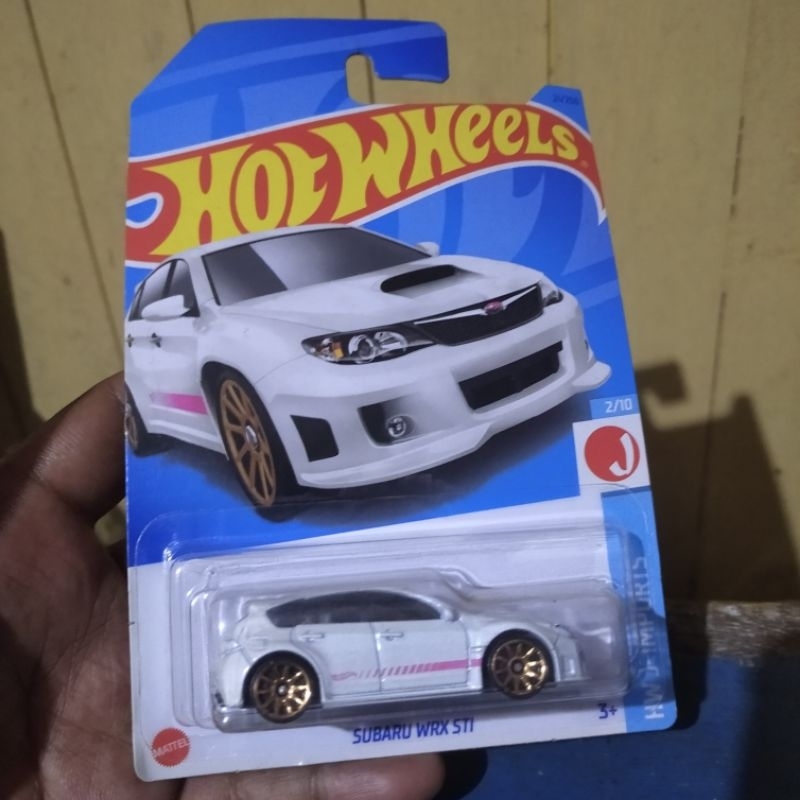 diecast hotwheels subaru wrx sti
