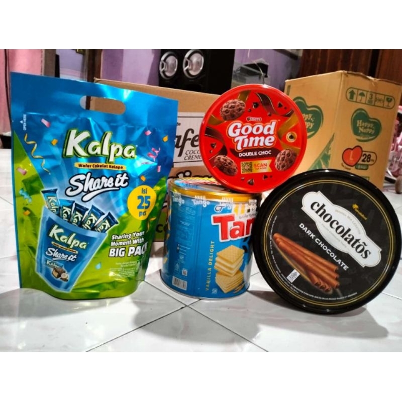 

paket parcel lebaran(kalpa, tangovanila, gerycho, goodtime)