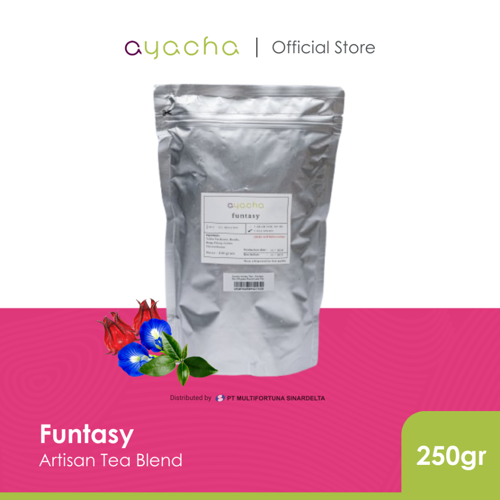 

Ayacha Artisan Tea - Funtasy Tea | Loose Tea 250 Gram | Teh Bunga Teh Fruity