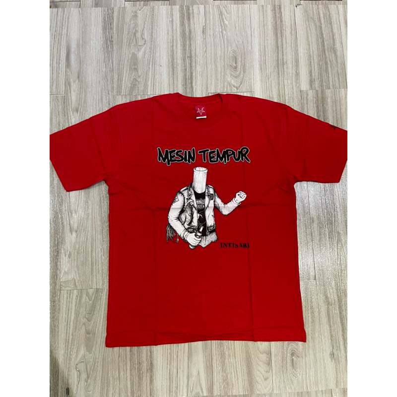 MESIN TEMPUR T shirt Kaos Band Rock Metal Original official License