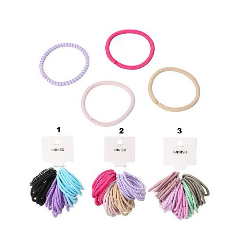 Miniso Basic Series Hair Tie / ikat rambut