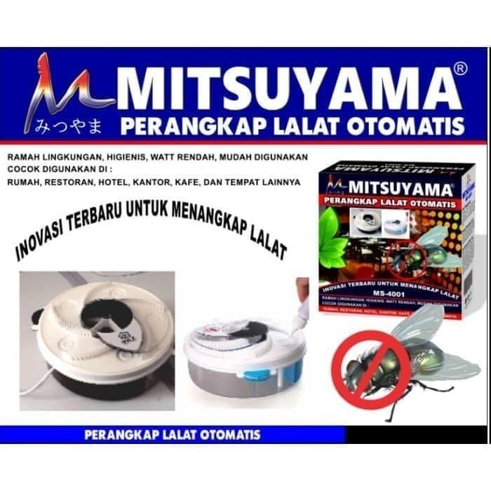 Perangkap lalat otomatis - jebakan lalat / nyamuk - eletric fly killer