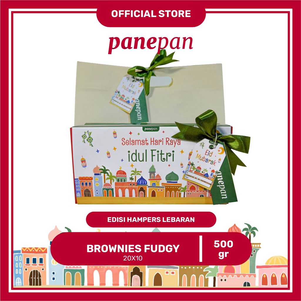 

Hampers Idul Fitri / Parcel Ramadan Brownies Panggang Ukr 20x10 By Panepan + FREE KARTU