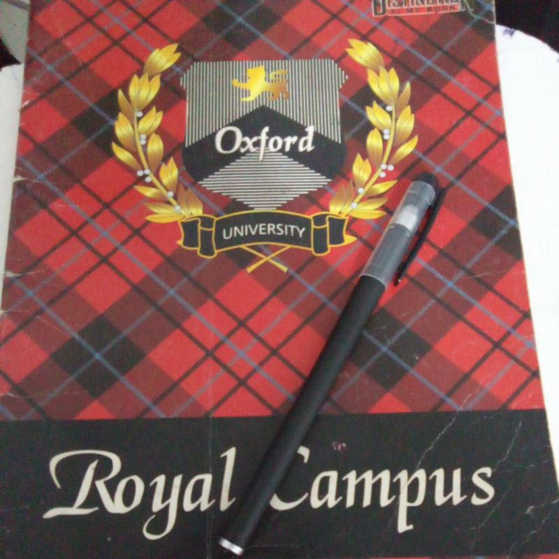 

buku tulis dan pulpen