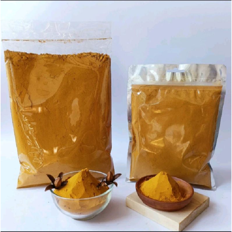 

KUNYIT BUBUK Asli tanpa Campuran Murni 100% 1kg