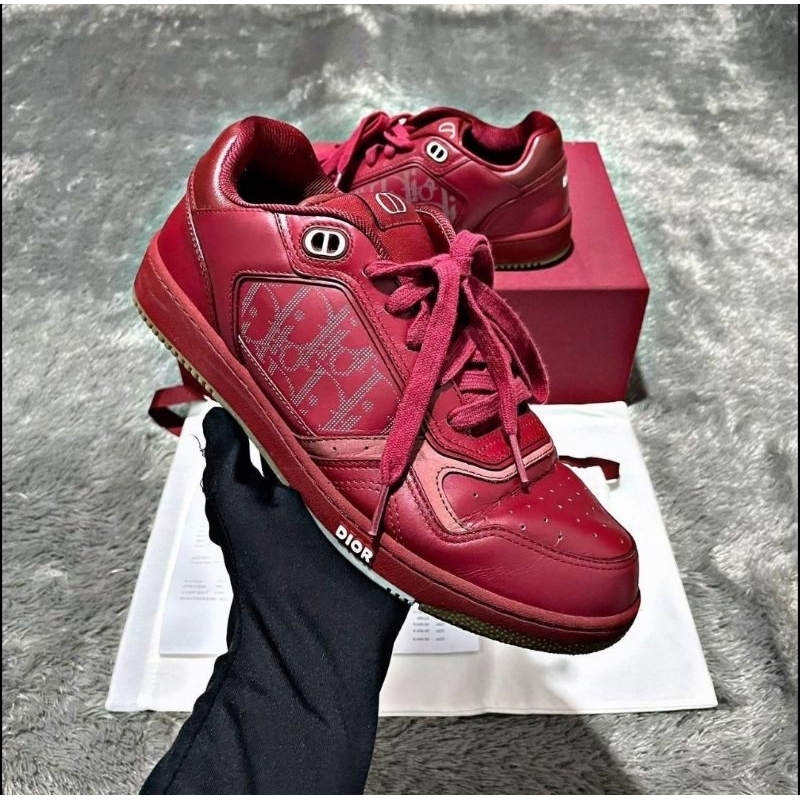 Dior Oblique B27 Red Galaxy Sneakers