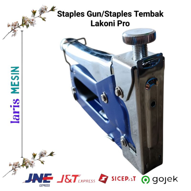 

Lakoni Pro Staples Tembak 6-14mm Atau Staples Gun Tracker 3 in 1 Steples