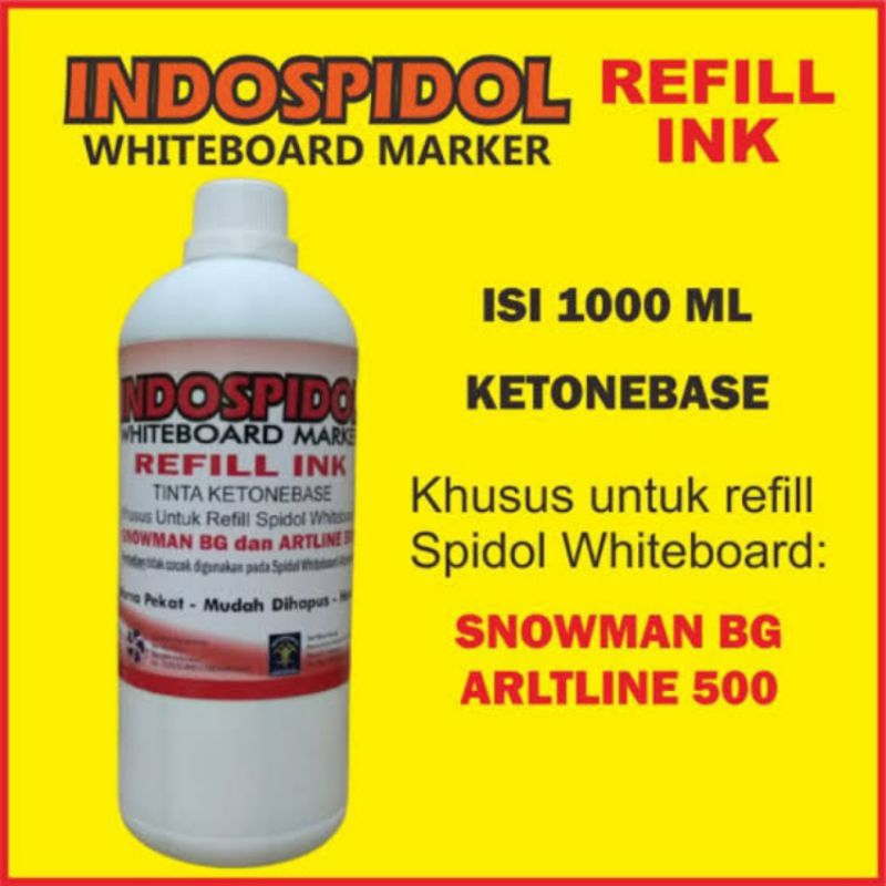 

PAKET tinta spidol whiteboard INDOSPIDOL 5L