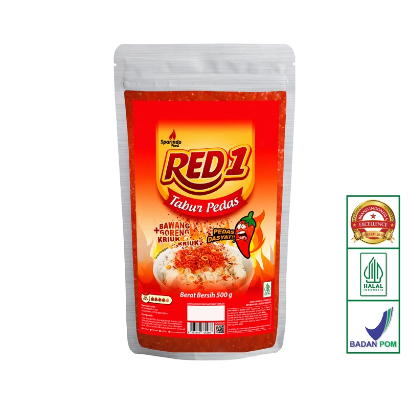 

RED1 Tabur Pedas Bawang Goreng (500 gram)