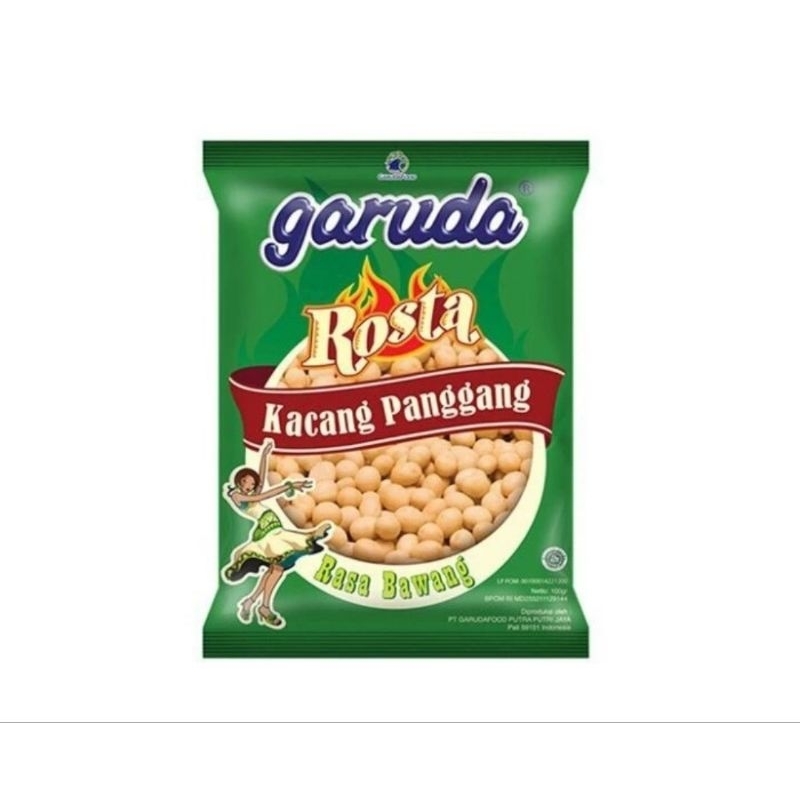 

Kacang panggang garuda rosta rasa Bawang