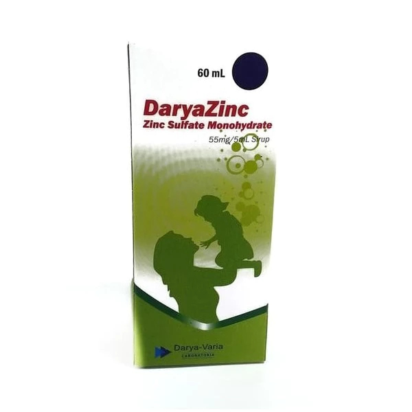 

DARYAZINC SIRUP 60 ML UNTUK PENCERNAAN