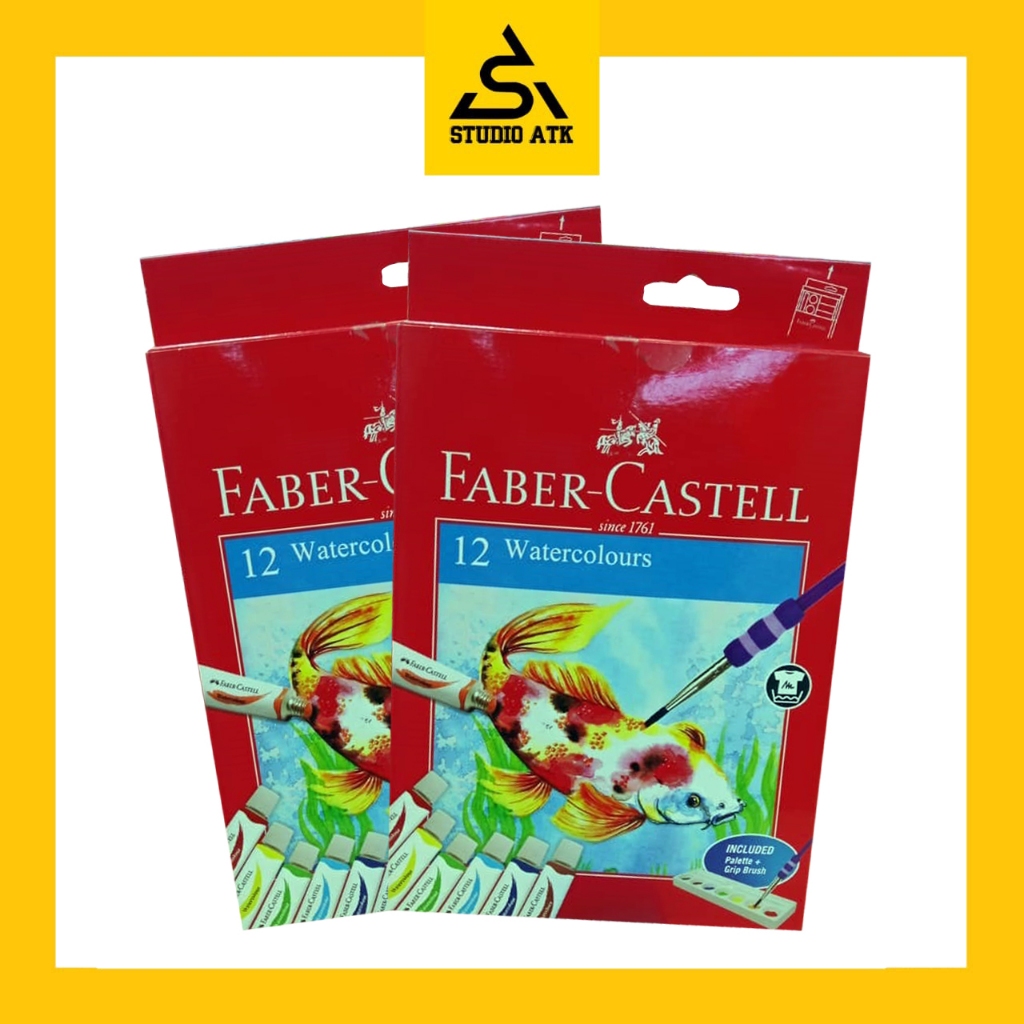 

CAT WATER COLOUR FABER CASTELL 12W