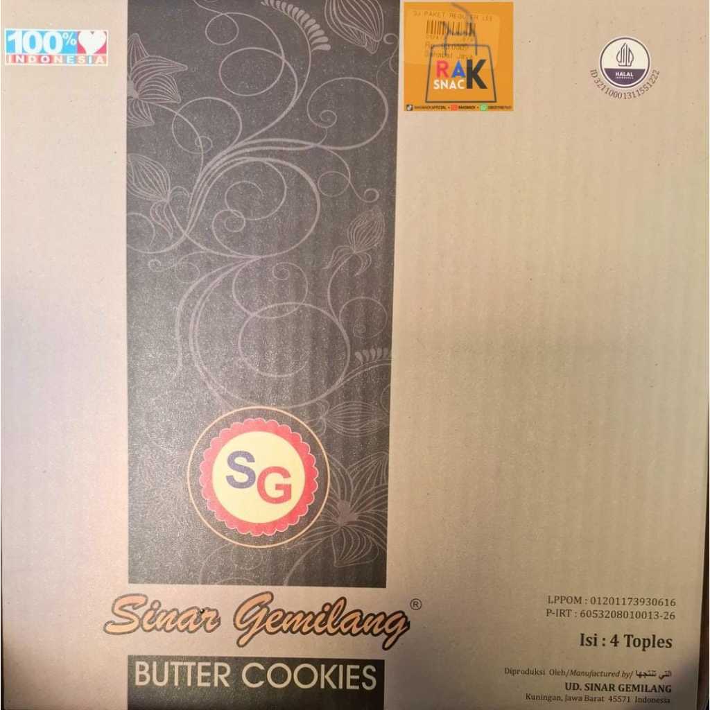 

SINAR GEMILANG HAMPERS KUE LEBARAN ISI 4 TOPLES