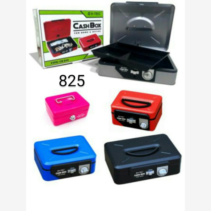 

Cash Box V-TEC CB-825 Kotak Simpan Uang