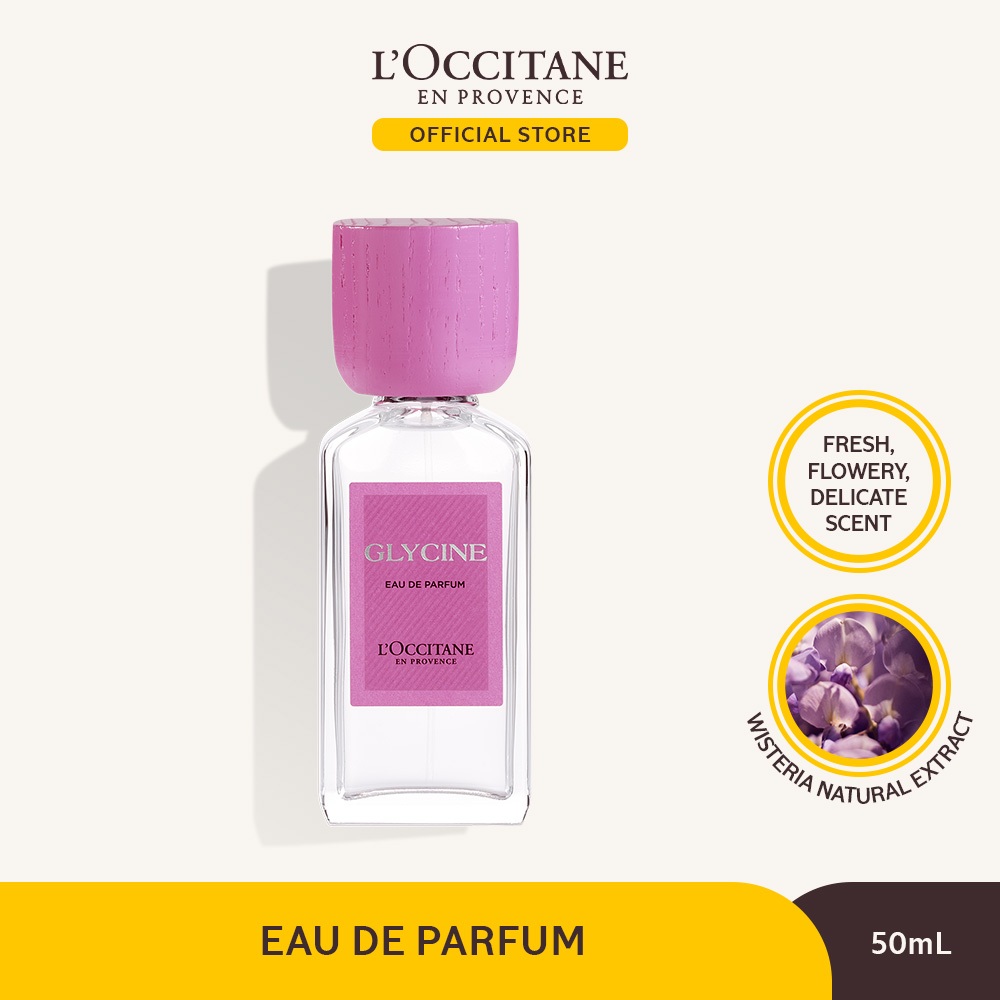 L'Occitane Wisteria Eau de Parfum 50ml - Parfum Aroma Fruity Floral Fresh