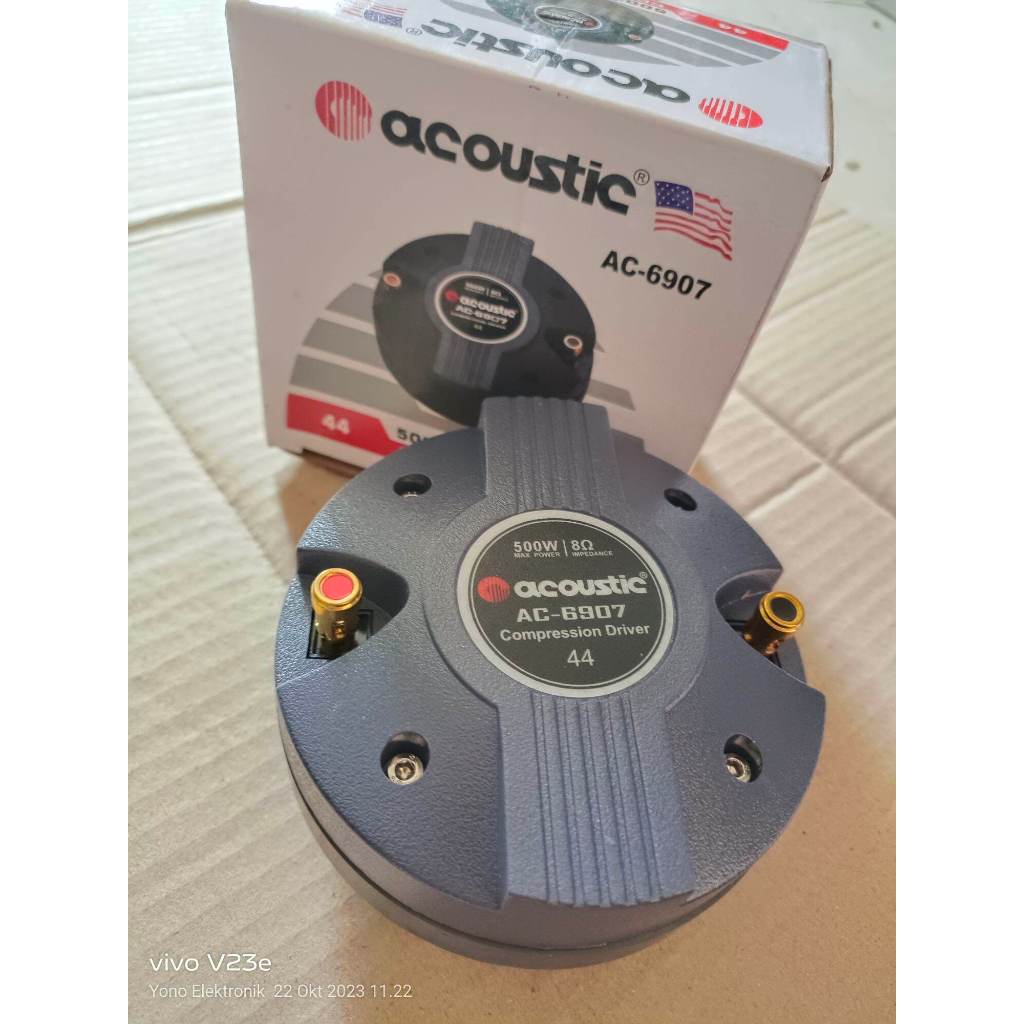 Driver horn tweeter PA 44 acoustic 500watt