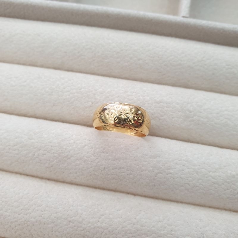 cincin bangkok emas asli kadar 375