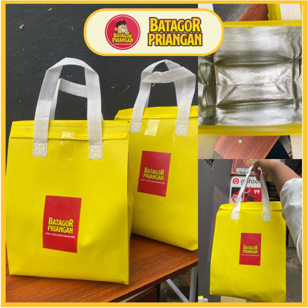

Goodiebag kemasan hampers Batagor Priangan