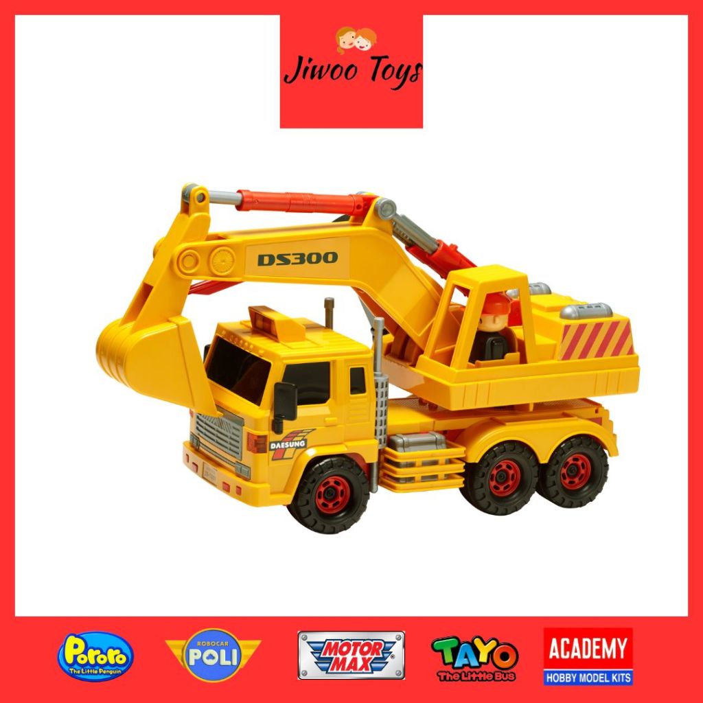 Mainan Mobil DAESUNG Super Shovel 802 / Mainan Truk Konstruksi