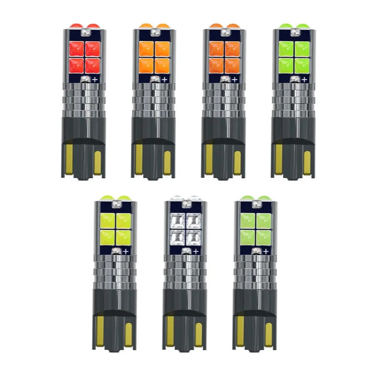 Lampu Led Motor Mobil T10 10 SMD Sein Sen Senja Kota Terang