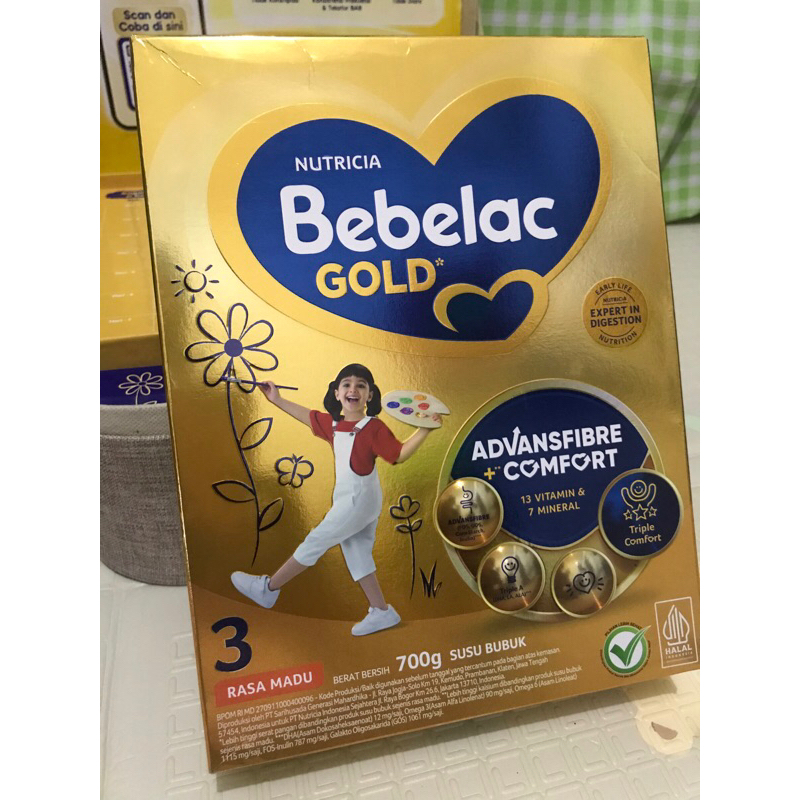

Bebelac Gold 3 Madu kemasan baru 700gram